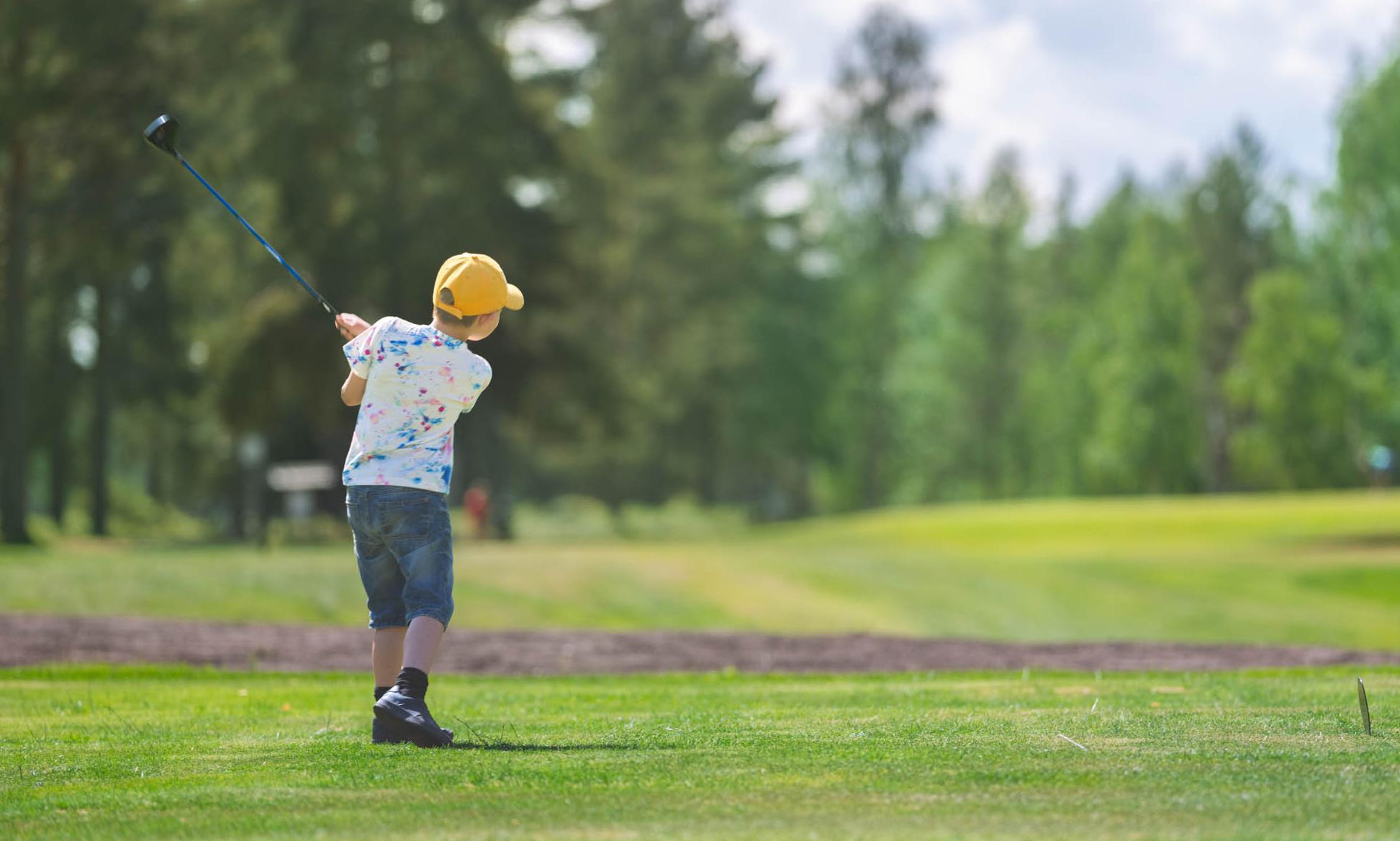 Juniorgolf på Mora Golfklubb i Mora.